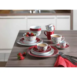 Flirt by R&B Doppio Shanti Kaffeeservice 12-tlg. rot