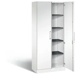 Flügeltürenschrank Asisto, H1980xB800xT435mm, 9016/9016