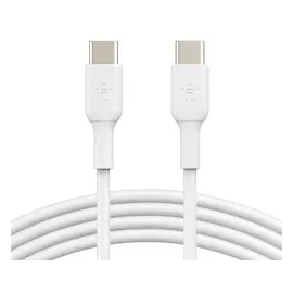 Belkin USB-C/USB-C Kabel 1m PVC, weiß CAB003bt1MWH
