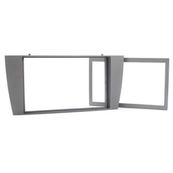 Radioblende JAGUAR X-Type, S-Type ab 2002 2DIN anthrazit 