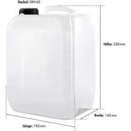 Höfer Chemie 5 L FLAMBIOL® Bioethanol 100 % rauch- und rußfrei in Kanistern