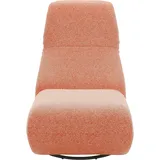 DOMO collection Sessel Sonner 360° drehbar 75 x 90 x 80 cm orange