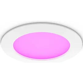 Philips Hue Slim Einbauleuchte 1er Pack rund weiß