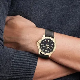 Casio MTP-VD01GL-1E Herren Armbanduhr - Gold/Schwarz