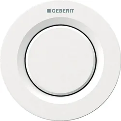 Geberit Fernbetätigung Typ 01 pneumatisc 1-Mengen-Sp UP-Drücker weiß-alpin