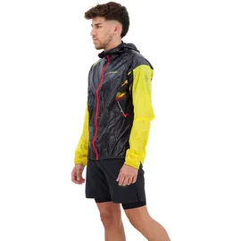 La Sportiva Blizzard Windbreaker Jacke - Black / Yellow - L