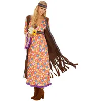 Tectake Hippie-Kostüm Damen XL
