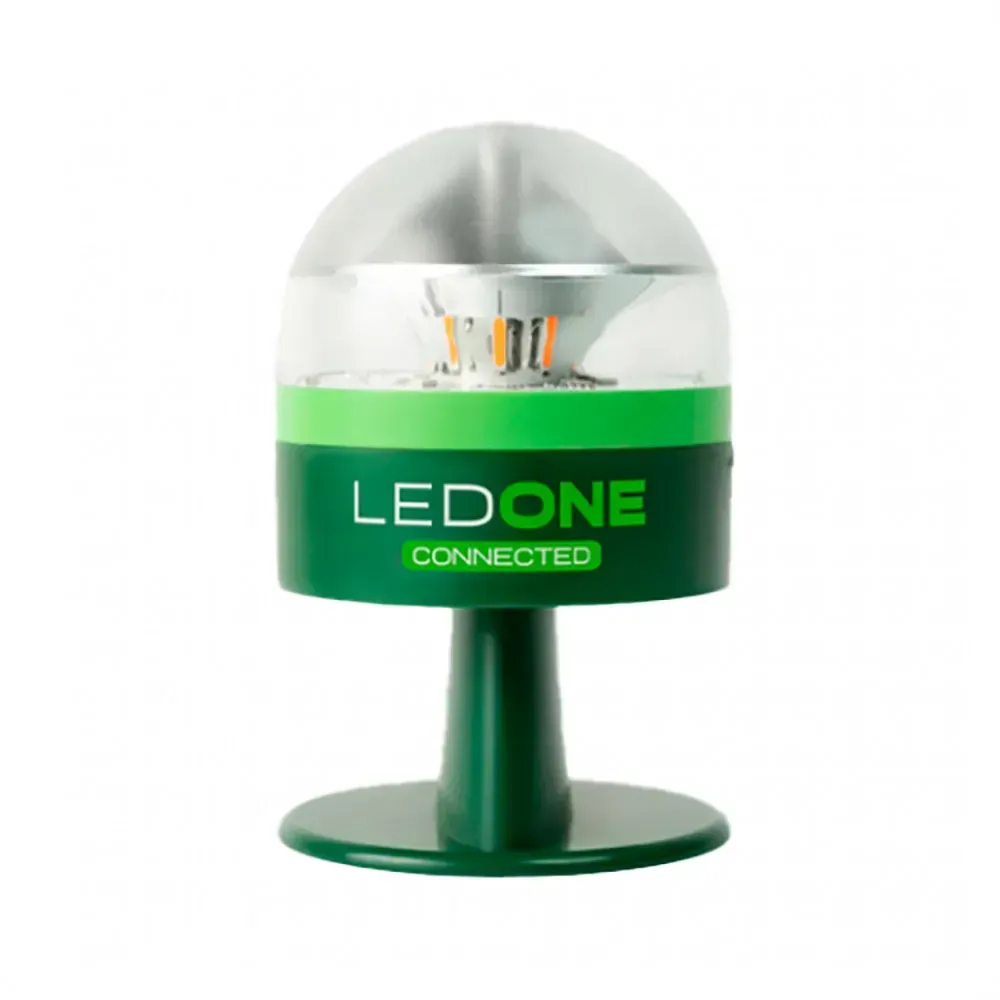 Erum Ledone Connected Dgt V16 Vernetzte Warnleuchte - Yellow - One Size