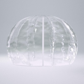 astreea Igloo Model L mit Crystal-PVC Bezug, transparent, wasserfest