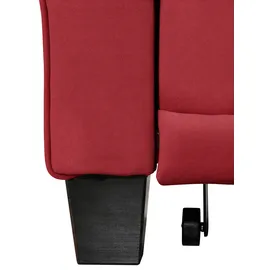 Home Affaire Ecksofa HOME AFFAIRE "Camelita, Landhaus Sofa, 2 Varianten: Recamiere- oder Ottomane, L-Form", rot (bordeaux), B:231cm H:86cm T:81cm, MELROSE/Struktur (100% Polyester);Microfaser PRIMABELLE (100% Polyester);MELROSE (100% Polyester), Sofas, Ecksofa,
