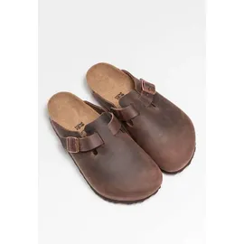 Birkenstock Boston Nubukleder geölt habana 41