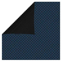 vidaXL Treibende Solarplane Blau/Schwarz 450x220 cm