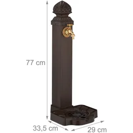 Relaxdays Standbrunnen antik