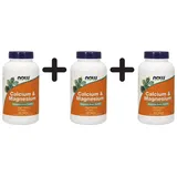 NOW Foods Calcium & Magnesium 250 Tabletten)