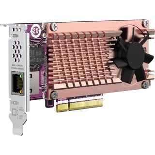 QNAP LAN-Adapter, RJ-45, PCIe 3.0 x8 (QM2-2P10G1TB)