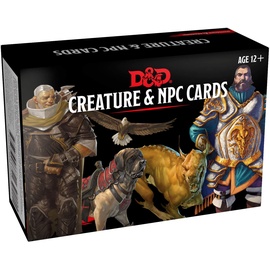 Wizards of the Coast Publishing Dungeons & Dragons Spellbook Cards: Creature & Npc Cards (D&d Accessories)