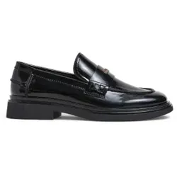 Pepe Jeans für Damen. PLS10423 Penny Street Loafers schwarz (41), 1 bis 3 cm, Keine, Lässig