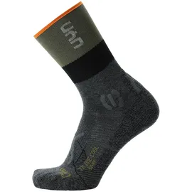 Uyn Trekking One Cool Socken 1er Pack Anthracite/Green 45-47