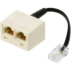 METZ CONNECT UAE-Adapter W8(4) - W8/W8 mit Verl. 0,1m
