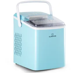 Arctic Porter Eiswürfelmaschine Bullet-Eis 12kg/24h Edelstahl Blau
