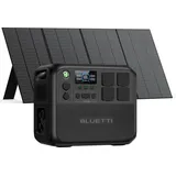 Bluetti AC200L+PV350 2400W AC-Steckdosen für Camping, dunkelgrau No Size