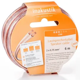 in-akustik Star Lautsprecherkabel 2 x 1mm