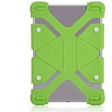 Silikon Schutzhülle mit Ständer für 7,9-12 Zoll Tablets, Waschbare Universelle TabletHülle Verstellbare Anti Rutsch Wärmeableitung Tab Schutz Stoßfester Tablet Ständer Sturzsichere Schutzhülle
