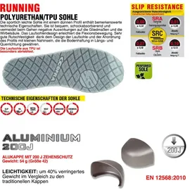 COFRA Burst S3 ESD SRC schwarz/hellgrün 48