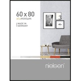 Nielsen Aluminium Bilderrahmen Pixel, 60x80 cm, schwarz