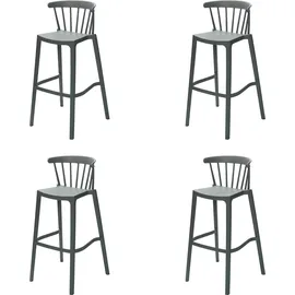 BEST Freizeitmöbel Barhocker "Windson", gelb (jadegrün), B:56cm H:103cm T:55cm, Hocker, Polypropylene