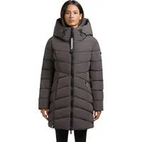 khujo Damen Steppacke Dier graphite grey S