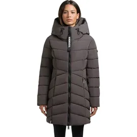 khujo Damen Steppacke Dier graphite grey S