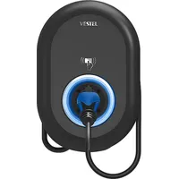 Vestel EVC04-AC11A-T2P7 HOME PLUS 7 m Wallbox Ladestation für Elektrofahrzeuge, 11 kW, Kabellänge: