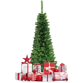 Costway Künstlicher Weihnachtsbaum grün 135 cm