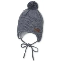Sterntaler Strickmütze rauchgrau, 43 cm