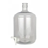 Ich-zapfe Gärflasche, Glasflasche PET 12 Liter mit Hahn 5/16-7/16