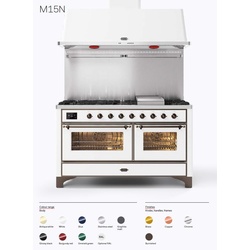 Majestic M15N TFT Range Cooker Gasherd 150 cm Breite in vielen Farben
