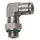 Riegler L-Steckverschraubung, drehbar, G 1/4 a., Schlauch- Ø12, ES 1.4404