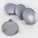 4 x Nabenkappen Nabendeckel Felgendeckel 75,0-70,0 mm silber lackiert