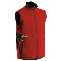 Softshell-Weste, ROT/SCHWARZ, Gr. XL