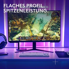 Logitech G515 Lightspeed TKL Tactile-Switches - Kabellose Gaming Tastatur,