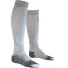 X-Bionic Ski Comfort Supersoft Damen-Skisocken Pearl/Ice Blue - grau - 35/36