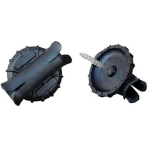 Cinch Connectivity Solutions Leinenhalter Spinner 2 Stück schwarz