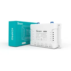 Sonoff 4CHPROR3 4 Channel Smart Switch, 4-Kanal Schaltaktor, WiFi + 433MHz