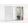 Home Affaire JOLLY Stauraumschrank 107 x 36 x 178 cm Weiß