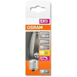 Osram LED-Lampe 075446878 5 W E27 470 lm warmweiß