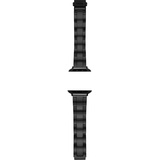 Fossil Armband kompatibel mit Apple Watch, 38/40/41 mm - 18 mm Schwarz Keramik, S380013