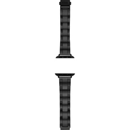 Fossil Armband kompatibel mit Apple Watch, 38/40/41 mm - 18 mm Schwarz Keramik, S380013