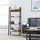Songmics Bücherregal 56 x 34 x 137,5 cm Braun, Schwarz