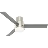 Hunter Gilmour 132 cm Deckenventilator Grau/Silber